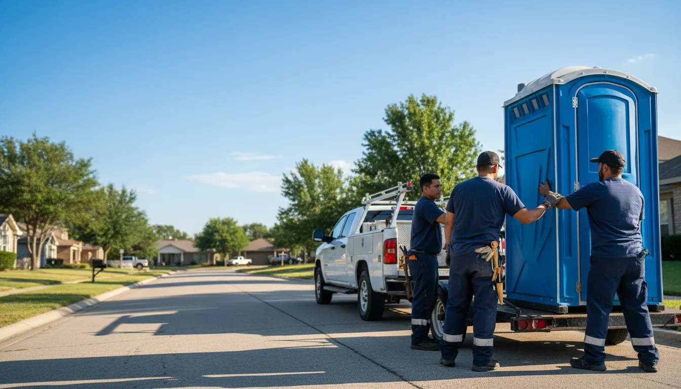Portable Toilet Rental in Saffell, AR near me